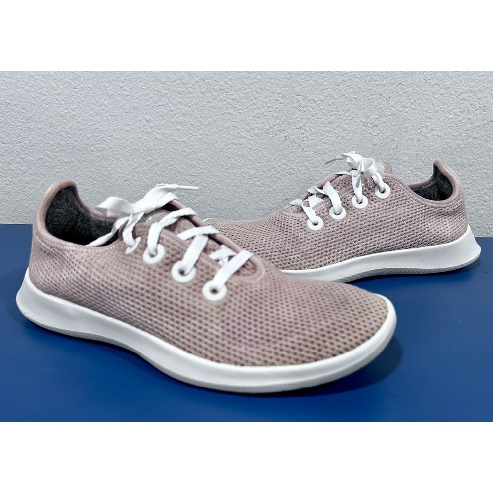 Allbirds Tree Runner Womens Sneakers Soft Peach Sz 9 Machine Washable